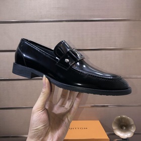 【LV】 (оригинальная кожаная подкладка) Новейшие кожаные деловые ту
