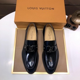 【LV】 (оригинальная кожаная подкладка) Новейшие кожаные деловые ту