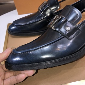 【LV】 (оригинальная кожаная подкладка) Новейшие кожаные деловые ту