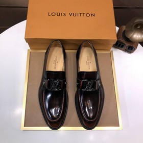 【LV】 (оригинальная кожаная подкладка) Новейшие кожаные деловые ту