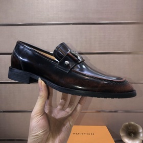 【LV】 (оригинальная кожаная подкладка) Новейшие кожаные деловые ту