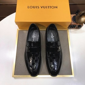 【LV】 (оригинальная кожаная подкладка) Новейшие кожаные деловые ту