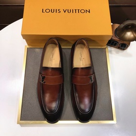 【LV】 (оригинальная кожаная подкладка) Новейшие кожаные деловые ту