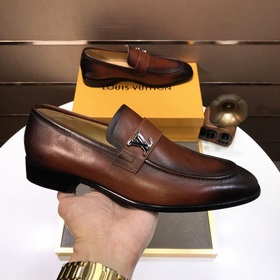 【LV】 (оригинальная кожаная подкладка) Новейшие кожаные деловые ту