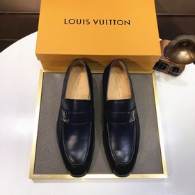 【LV】 (оригинальная кожаная подкладка) Новейшие кожаные деловые ту