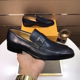 【LV】 (оригинальная кожаная подкладка) Новейшие кожаные деловые ту