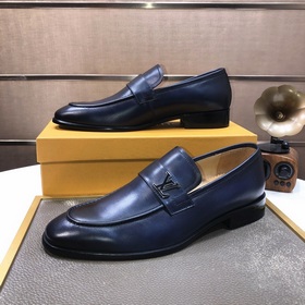 【LV】 (оригинальная кожаная подкладка) Новейшие кожаные деловые ту