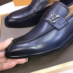 【LV】 (оригинальная кожаная подкладка) Новейшие кожаные деловые ту