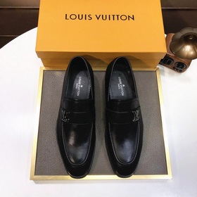 【LV】 (оригинальная кожаная подкладка) Новейшие кожаные деловые ту