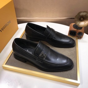 【LV】 (оригинальная кожаная подкладка) Новейшие кожаные деловые ту