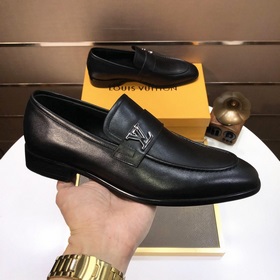 【LV】 (оригинальная кожаная подкладка) Новейшие кожаные деловые ту