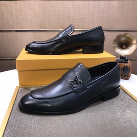 【LV】 (оригинальная кожаная подкладка) Новейшие кожаные деловые ту