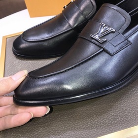 【LV】 (оригинальная кожаная подкладка) Новейшие кожаные деловые ту