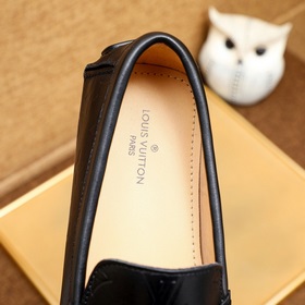 LV Louis Vuitton мужские туфли высшего качества, точная копия ори