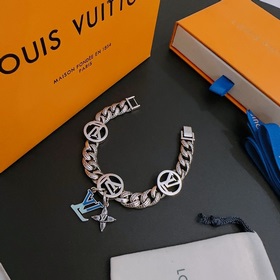 Высококачественный браслет Louis Vuitton LV, оригинал, изготовлен