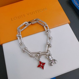 Высококачественный браслет Louis Vuitton LV, оригинал, изготовлен