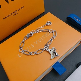 Высококачественный браслет Louis Vuitton LV, оригинал, изготовлен