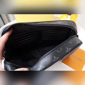 M82076 Черный цветок Мужская сумка-клатч Серия POCHETTE KASAI Су