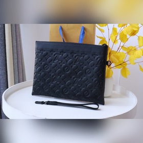 Оригинальный M81570 с черным тиснением Новая сумка Pochette To-Go