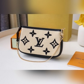 M82472 Мини-сумочка Pochette Accessor из натурального хлопка с ч
