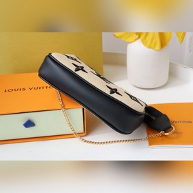 M82472 Мини-сумочка Pochette Accessor из натурального хлопка с ч
