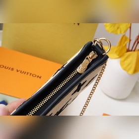 M82472 Мини-сумочка Pochette Accessor из натурального хлопка с ч