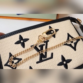 M82472 Мини-сумочка Pochette Accessor из натурального хлопка с ч
