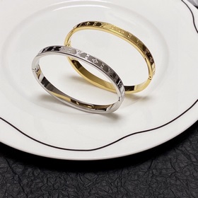 LV Louis Vuitton серия браслетов с гравировкой, подходит для мужч