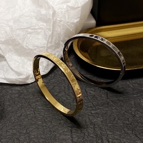 LV Louis Vuitton серия браслетов с гравировкой, подходит для мужч