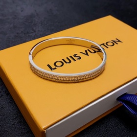 Оригинальный браслет с буквами LV, универсальный, полностью инкру
