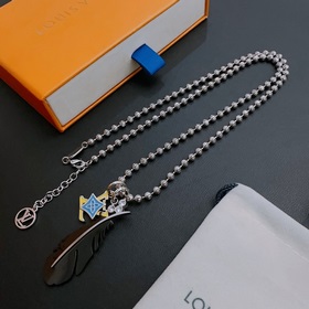 Оригинальный кулон Louis Vuitton LV, новая модель из фирменного м