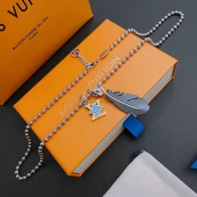 Оригинальный кулон Louis Vuitton LV, новая модель из фирменного м