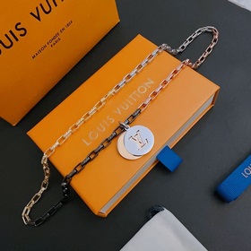 Оригинальный кулон Louis Vuitton LV, новая модель из фирменного м