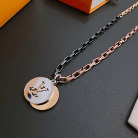 Оригинальный кулон Louis Vuitton LV, новая модель из фирменного м