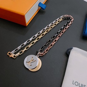 Оригинальный кулон Louis Vuitton LV, новая модель из фирменного м
