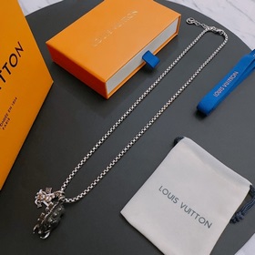 Оригинальный кулон Louis Vuitton LV, новая модель из фирменного м