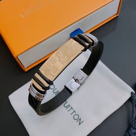 Кожаный браслет Louis Vuitton LV, оригинал, новая модель из фирме