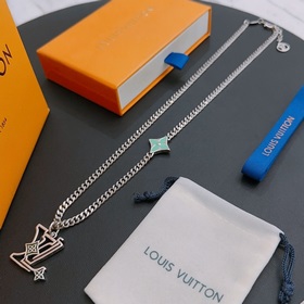Оригинальный кулон Louis Vuitton LV, новая модель из фирменного м