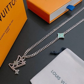 Оригинальный кулон Louis Vuitton LV, новая модель из фирменного м