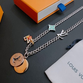 Оригинальный ожерелье LV Louis Vuitton, новая модель из фирменног