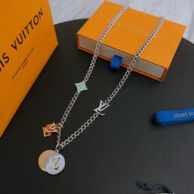 Оригинальный ожерелье LV Louis Vuitton, новая модель из фирменног