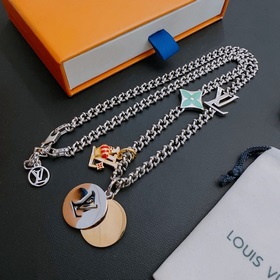 Оригинальный ожерелье LV Louis Vuitton, новая модель из фирменног