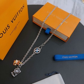 Оригинальный ожерелье LV Louis Vuitton, новая модель из фирменног