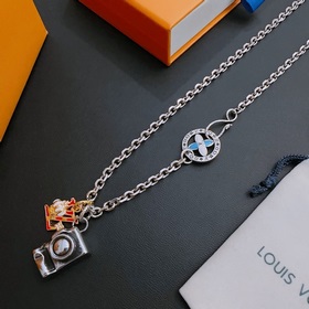 Оригинальный ожерелье LV Louis Vuitton, новая модель из фирменног