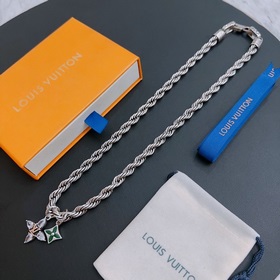 Ожерелье Louis Vuitton LV (толстое) Оригинальный товар Новая моде
