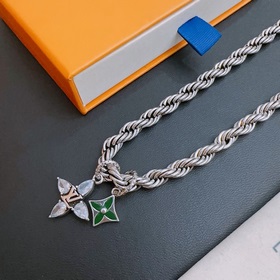 Ожерелье Louis Vuitton LV (толстое) Оригинальный товар Новая моде
