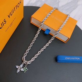Ожерелье Louis Vuitton LV (толстое) Оригинальный товар Новая моде
