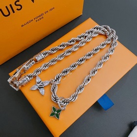 Ожерелье Louis Vuitton LV (толстое) Оригинальный товар Новая моде
