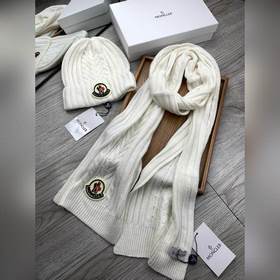 Монку [Шерстяной комплект шапка] Классический комплект шапки шар