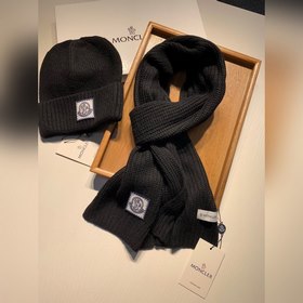 Монку [Шерстяной комплект шапка] Классический комплект шапки шар